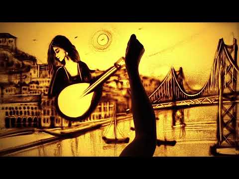 EUROVISION in Portugal - sand art postcard (Claudia Pascoal) | Евровидение в Португалии (ПЕСОК!!!)