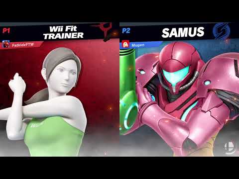 CWA Wifi Weekly 22 - Fatkid (Wii Fit Trainer) Vs. Mugen (Samus, Mario) Losers Quarterfinals