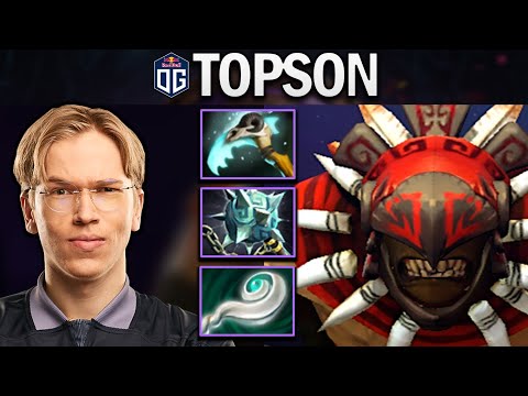 OG.TOPSON BLOODSEEKER WITH VYSE & EULS - DOTA 2 7.28 GAMEPLAY