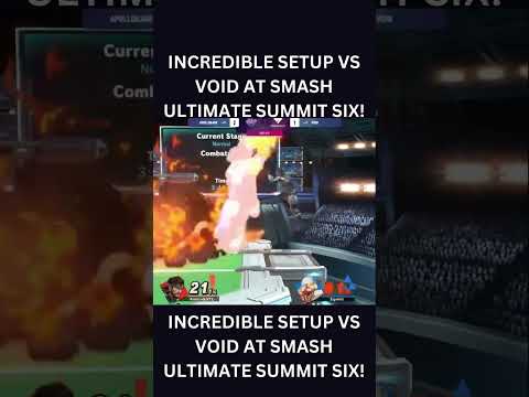 INCREDIBLE SETUP VS VOID AT SMASH ULTIMATE SUMMIT 6!