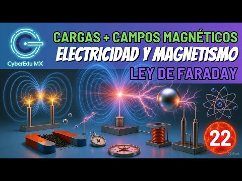 VIDEO 22: ELECTRICIDAD Y MAGNETISMO | Cargas, Imanes e Inducción | ECOEMS 2026 - Anime ECOEMS 2026