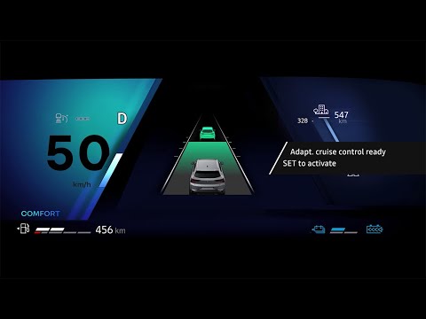 tempomat adaptacyjny z funkcją Stop and Go - Symbioz E-Tech full hybrid - Renault