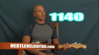 Beginner Jazz guitar rhythm & lead Dave Brubeck inspired Take 5 style lesson off timing pt1