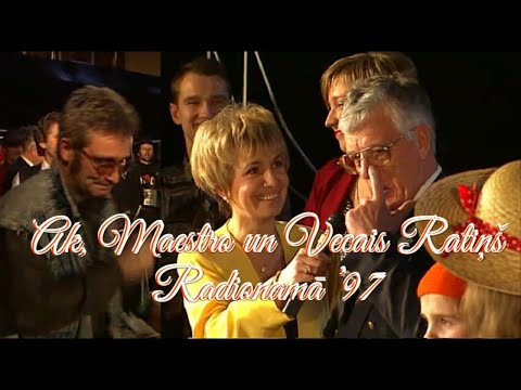 Ak, Maestro jeb Vecais Ratiņš Dziesmu Galā koncertā Latvijas Radio 1. studija 1997.gada janvārī