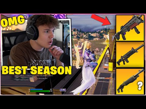 CLIX Uses NEW Havoc Pump Shotgun & Lands At MEGA City! (Fortnite Chapter 4 Season 2)