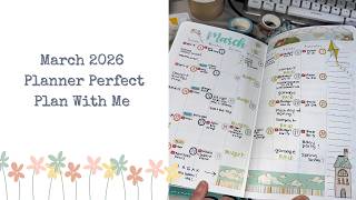 March 2026 Planner Perfect Monthly Setup