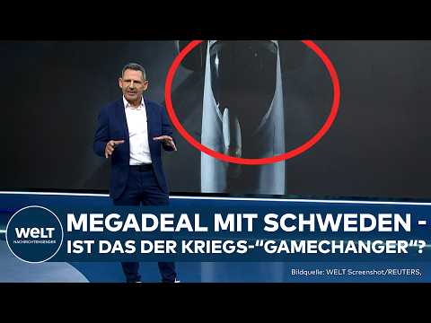 UKRAINE-KRIEG: Neuer Gamechanger für Ukraine! Alles zum Mega-Deal mit Schwedens "Gripen"-Kampfjet