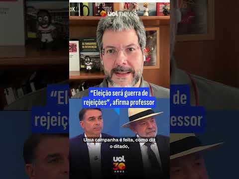 Eleição será guerra de rejeições; Lula e Flávio não têm nível elevado de aprovações, diz professor
