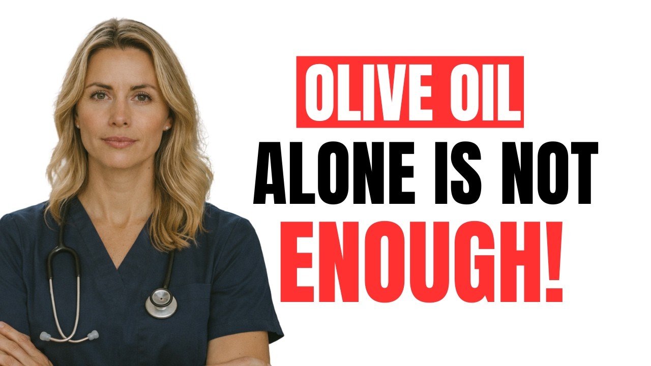 Men Over 60: Never Use Olive Oil Alone! Add Vinegar for Massive Blood Flow down there!