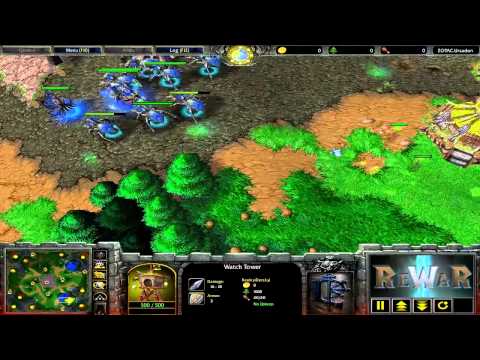 HLAoo (UD) vs RealnyiDerzkyi (ORC) - WarCraft 3 gameplay - RN278