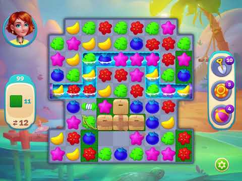 Hawaii Match-3 Mania - Level 99 - No Booster - FULL STORY - CaroGamesNL - *NEW GAME*