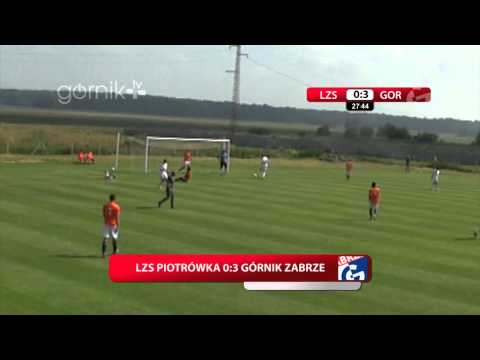 Sparing: LZS Piotrówka 2:3 Górnik Zabrze