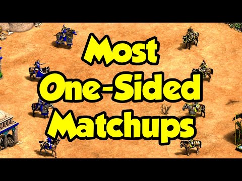AoE2's Most one-sided civ matchups (updated stats!)