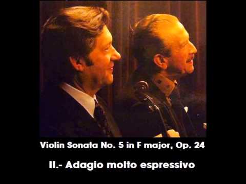 Claudio Arrau & Arthur Grumiaux - Beethoven Sonata for Violin and Piano N°5 "Spring"