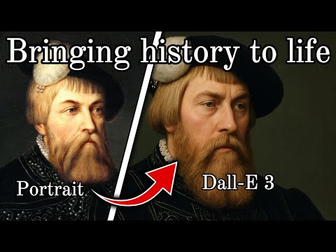 Bringing History to Life with Dall-E 3 I Gustav Vasa