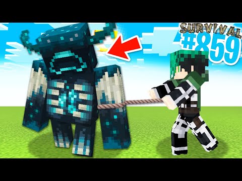 I CAPTURE the WARDEN and BRING HIM HOME!! - Minecraft ITA SURVIVAL #859