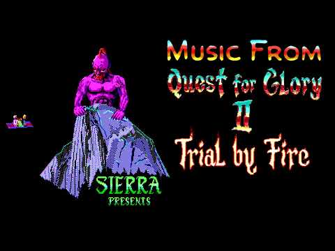 Let's Play Sierra Games - Music - Quest for Glory 2 MT Music to MP3 (Proper)