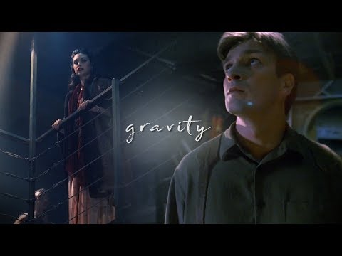 ▻mal & inara | You can leave if you really want to.