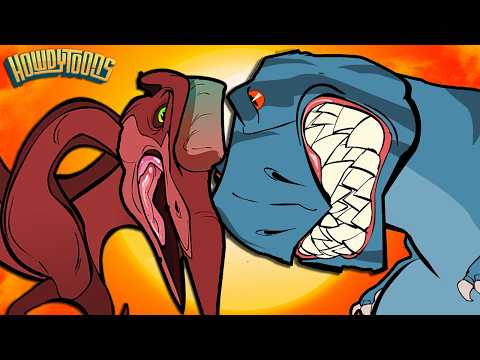 QUETZALCOATLUS from Dinostory by Howdytoons EXTREME
