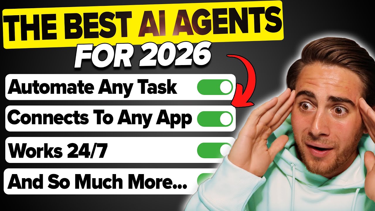 The BEST No-Code AI Agent Builder For Automating Any Task in 2026 (beginner friendly)