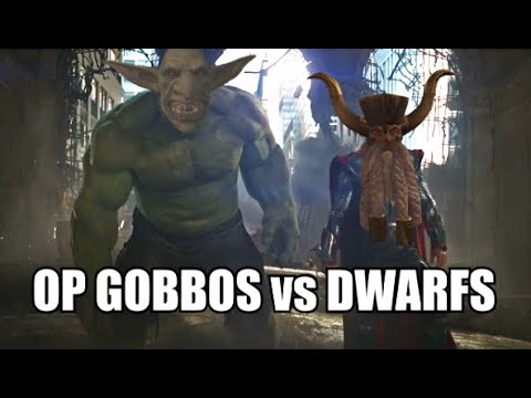 Goblins take on the Dwarfs