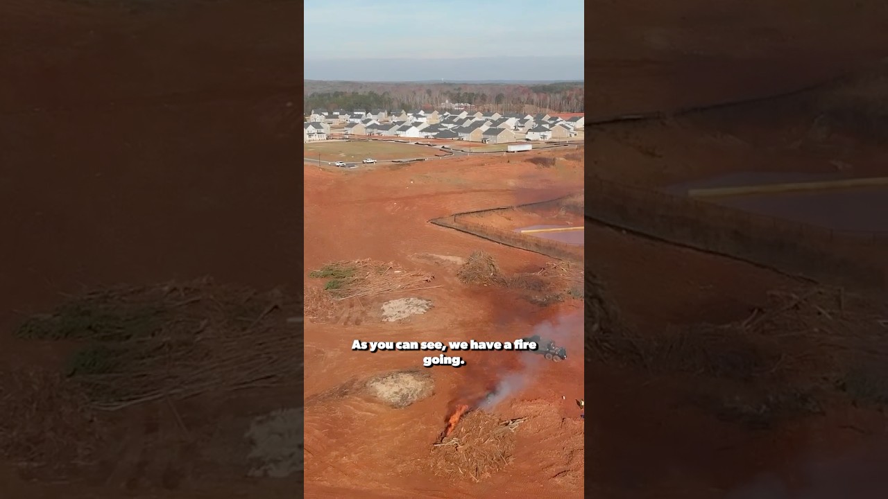 Drone View | Clearing, Burning, Logging, and Grubbing