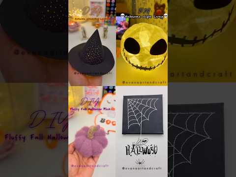 Decorazioni di Halloween: idee fai da te facili e divertenti✨💀