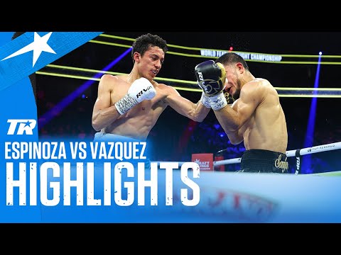 Rafael Espinoza Overwhelms Edward Vazquez In Vegas | FIGHT HIGHLIGHTS