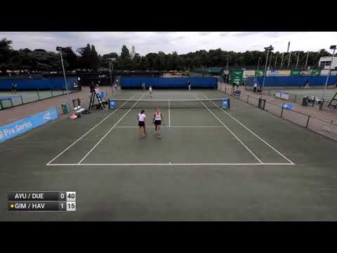 Ayukawa Mana/Duerst Jenny v Gimbrere Jasmijn/Haverlag Isabelle - W25 Nottingham (1°set)