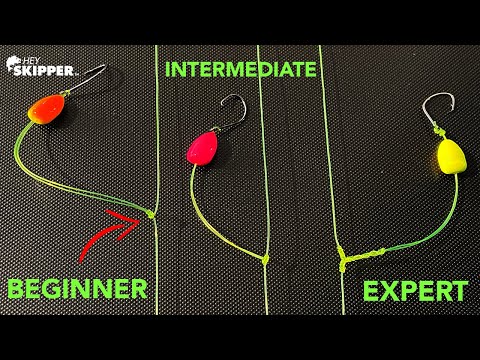 3 Levels of Fishing Rigs Tying! Bottom Fishing/ High-Low rig
