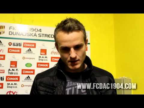 Roman Gergel po zápase DAC - Žilina