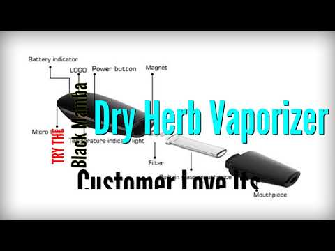 Black Mamba Dry Herb Vaporizer Review & Where To Buy - New Vapor Experience.