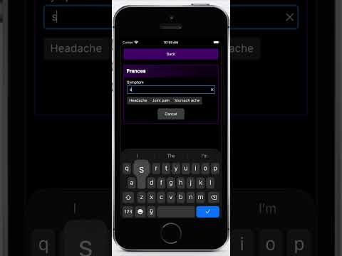 Macro Symptom Tracker