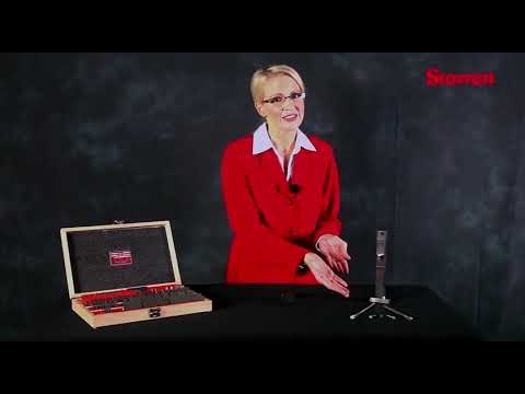 Starrett Webber Gage Blocks 5 sizes stacks accessories