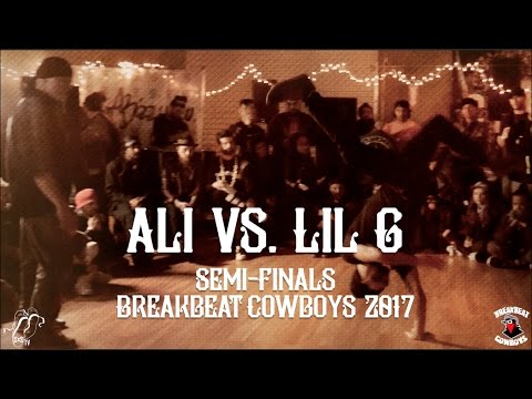 Ali vs Lil G | Semi-Finals | Breakbeat Cowboys 2017 | #SXSTV