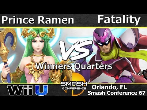 Prince Ramen (Palutena) vs. Fatality (C. Falcon) - Wii U Winners Quarters - SC:67