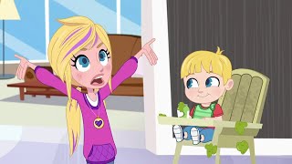 Bebek bakıcısı Polly 💞Polly Pocket Türkçe 💜Çocuklar için Çiz