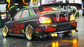 RC DRIFT RACE SCALE CARS IN DETAIL AND MOTION!! * REMOTE CONTROL DRIFT RACE CARS