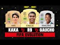 Ronaldo VS Ronaldinho VS Kaka FIFA EVOLUTION! 😱🔥| FIFA 97 - FIFA 21