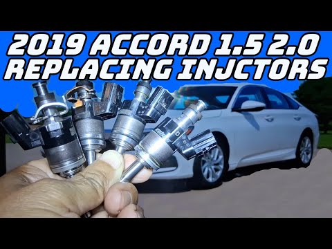 2019 Honda Accord Fuel Injectors Replacement