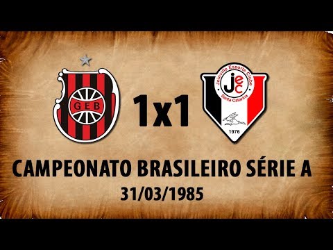 G.E.Brasil 1x1 Joinville E.C. - Campeonato Brasileiro 1985
