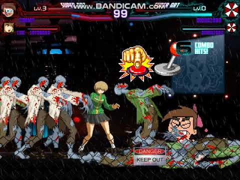 MUGEN Request: Timmy Turner & Chie Satonaka Vs Biohazard X2