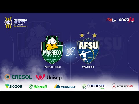 MARRECO FUTSAL X UMUARAMA - Paranaense de Futsal Farmácias Brava 2024 - Série Ouro