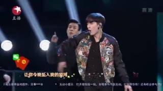 161231 Zhang Yixing LAY - what U need + Lose Control @  DFTV New Year Countdown