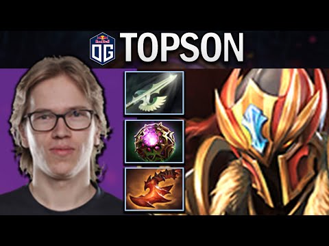 OG.TOPSON DRAGON KNIGHT WITH OCTARINE-SHARD BUILD - DOTA 2 7.31 GAMEPLAY