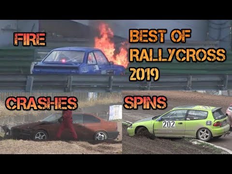 Best of Rallycross 2019: Crashes & Spins !!!