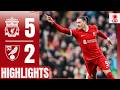 FIVE Goals As Reds Progress To FA Cup Fifth Round | Liverpool 5-2 Norwich | Highlights
