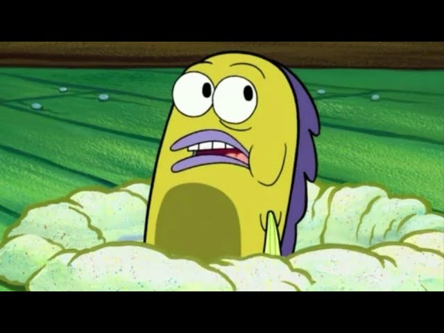 Vídeo relacionado con Spongebob Squarepants Plankton Chum Bucket Chum is Fum Camiseta Manga Raglan