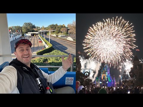 Celebrating New Years Eve at Magic Kingdom Rides, Parade & Fantasy In The Sky Fireworks Spectacular