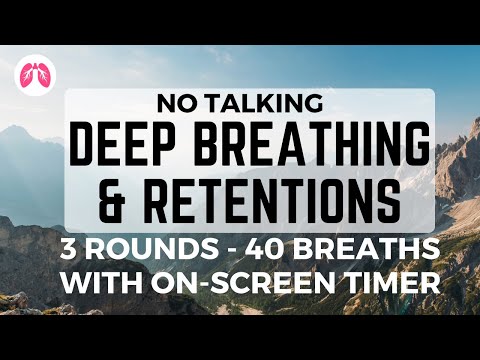 Deep Breathing & Retention Technique | No Talking | TAKE A DEEP BREATH